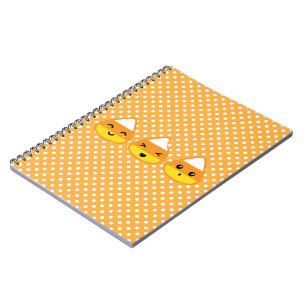 Kawaii Candy Corn Notebook Notizblock
