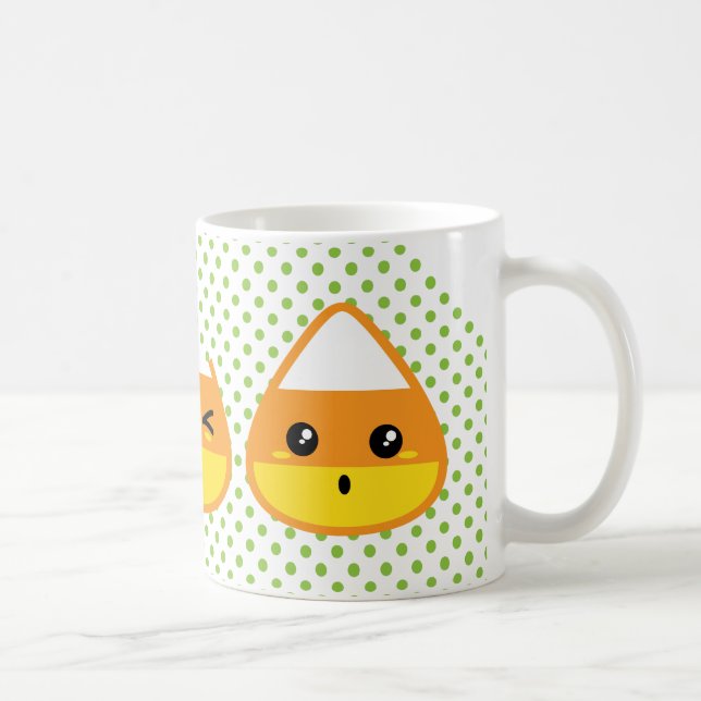 Kawaii Candy Corn Tasse (Rechts)