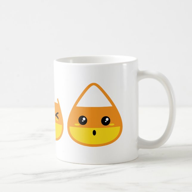 Kawaii Candy Corn Tasse (Rechts)