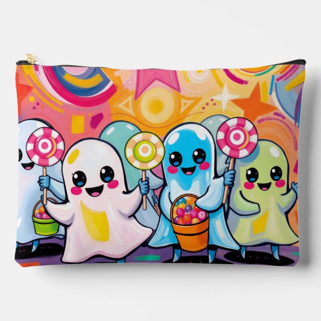 Kawaii Candy Parade Niedlicher Cartoon Zubehörtasche (Vorderseite)