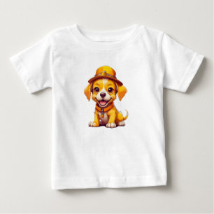 Kawaii Cartoon-Hund Baby Weich Süßer Welpe T-shirt