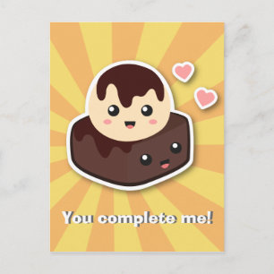 Kawaii Cartoon von Vanilla Ice Postkarte