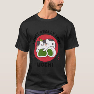 Kawaii Cat I gerade wirklich Liebe Cat Mochi T-Shirt