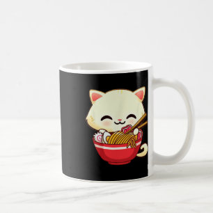 Kawaii Cat Ramen Japanese Food Funny Anime Girls T Kaffeetasse