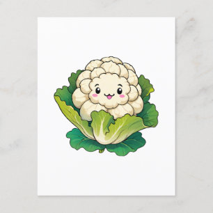 Kawaii Cauliflower Begleitkarte