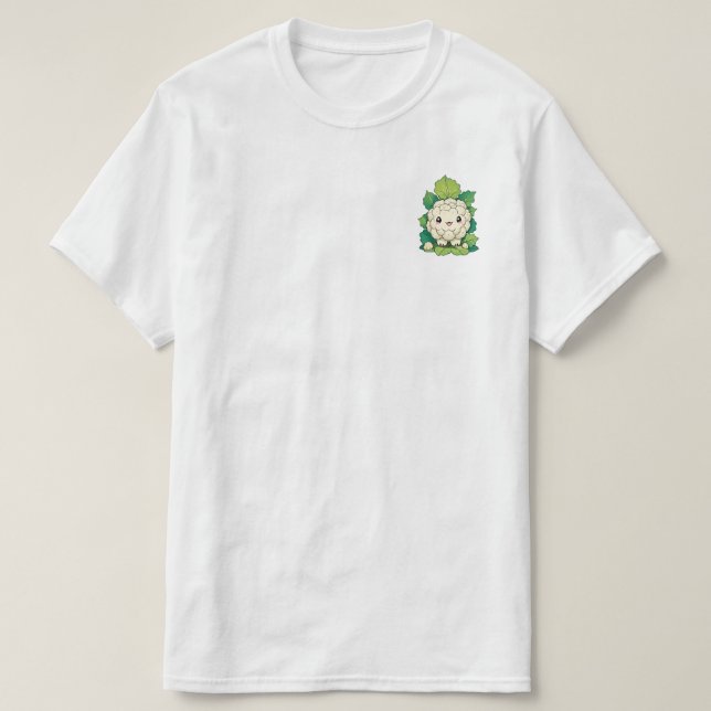 Kawaii Cauliflower T-Shirt (Design vorne)