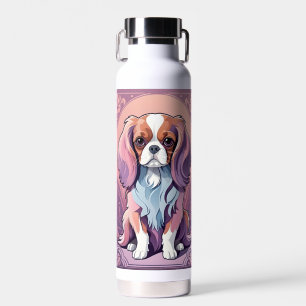 Kawaii Cavalier King Charles Pastel Colors Trinkflasche