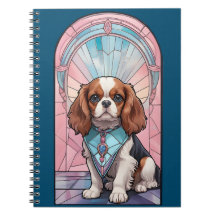 Kawaii Cavalier King Charles Pastel Stettel Glass