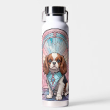 Kawaii Cavalier King Charles Pastel Stettel Glass