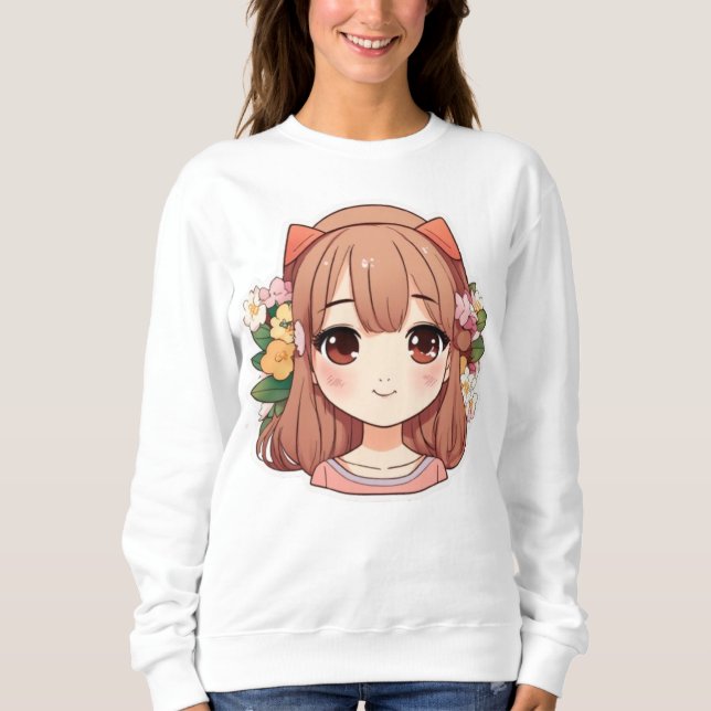 Kawaii Charm Sweatshirt (Vorderseite)