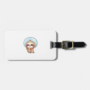Kawaii Chibi Faultier Astronaut � Cute Weltraum Fa Gepäckanhänger