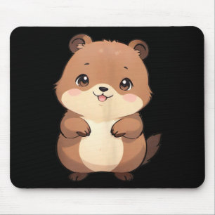 Kawaii Chibi Waldmurmeltier - Panfurware Llc Tank  Mousepad
