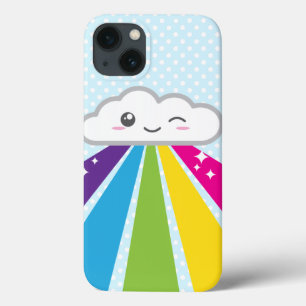 Kawaii Cloud und Rainbow iPad Air Hüllen