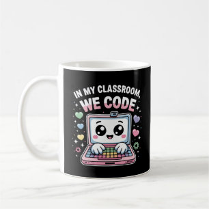 Kawaii-Code-Laptop – Süße Informatik Kaffeetasse