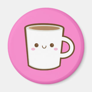 Kawaii Coffee Magnet