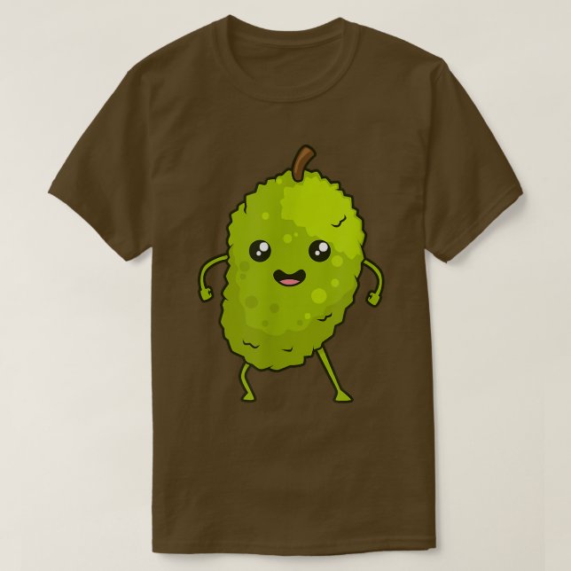Kawaii Comic Jackfruit T-Shirt (Design vorne)