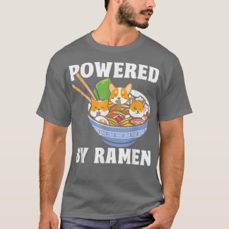 Kawaii Corgi Ramen Niedlich Puppy Japanisch Manga T-Shirt