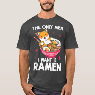 Kawaii Corgi Ramen Niedlich Puppy Japanisch Manga  T-Shirt