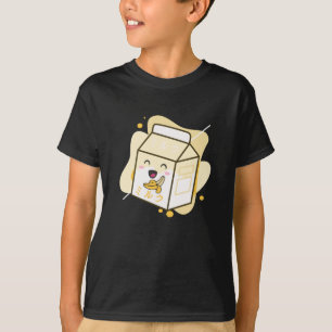 Kawaii Cow Retro Japanische Schokolade Milchkühe T-Shirt