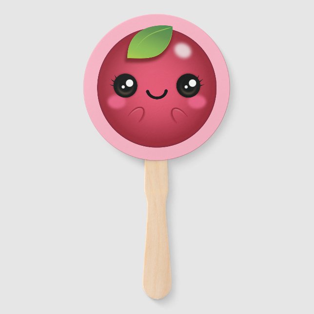 Kawaii Cranberry Fächer (Vorderseite)