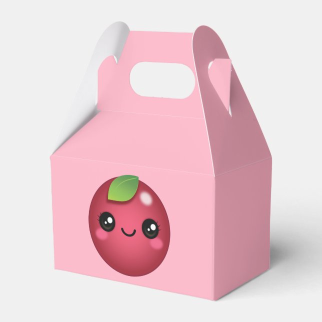 Kawaii Cranberry Favor Box Geschenkschachtel (Vorderseite)