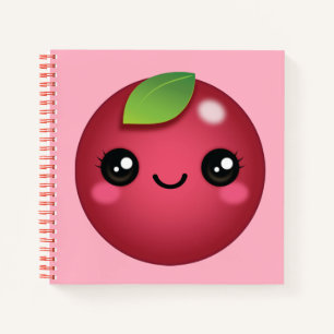 Kawaii Cranberry Notebook Notizbuch