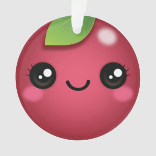 Kawaii Cranberry Ornament