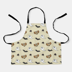 Kawaii Creepy Night Creatures Set Schürze