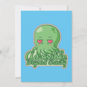 Kawaii Cthulhu Einladung