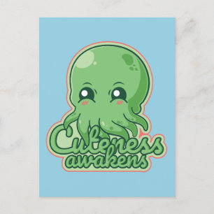 Kawaii Cthulhu Postkarte
