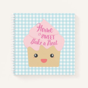Kawaii Cupcake Dessert Rezepte Notizbuch