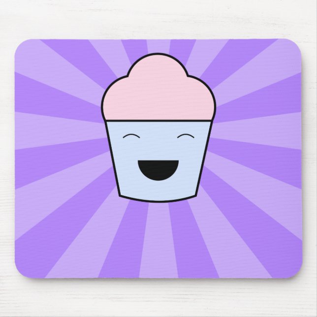 Kawaii Cupcake Mousepad (Vorne)