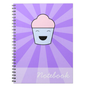 Kawaii Cupcake Notebook Notizblock