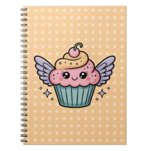 Kawaii Cupcake Notizblock
