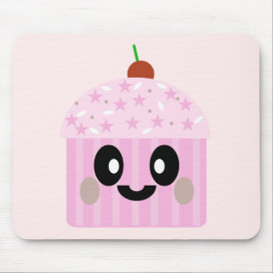 KAWAII CUPCAKE ROSA MAUSPAD LECKER!!!
