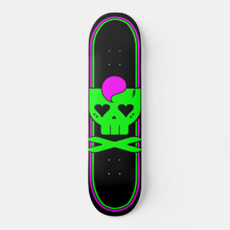 KAWAII DEATHROCK SCHÄDEL-PLATTFORM SKATEBOARD