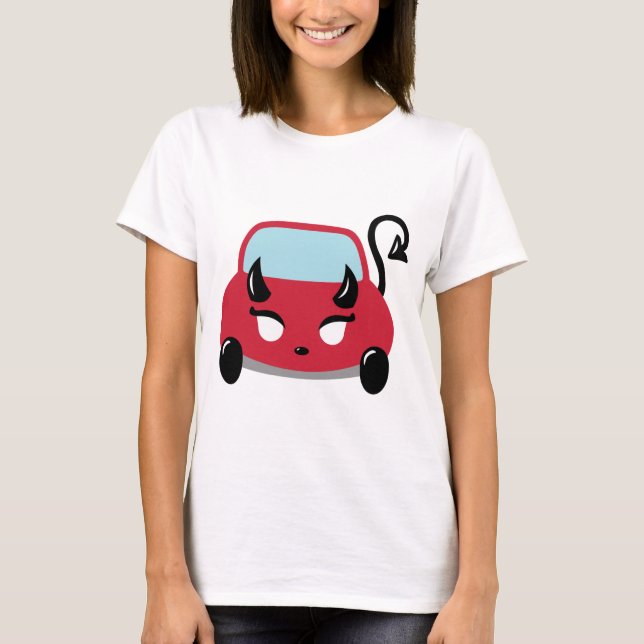 Kawaii Devil Car T - Shirt (Vorderseite)