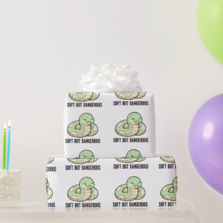 Kawaii dicke Schlangen-Verpackungspapier Geschenkpapier