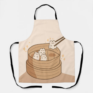 Kawaii Dim Sum Bunny Schürze