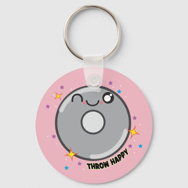Kawaii Discus Thrower Schlüsselanhänger Gift (Vorderseite)