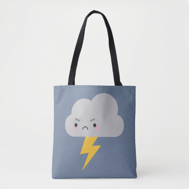 Kawaii Donner u. Blitz-Wolke (Vorderseite)