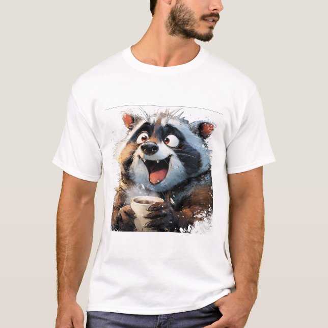  Kawaii Donut Puff Bear T-Shirt (Vorderseite)