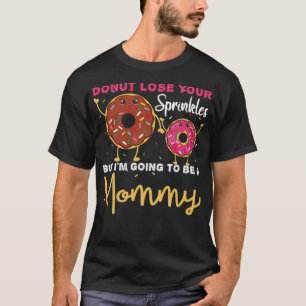 Kawaii Donut Sprinkles Mommy Baby Gender Süßigkeit T-Shirt