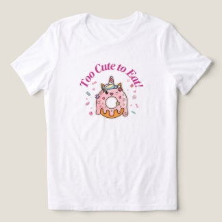 Kawaii Donut T - Shirt für Frauen