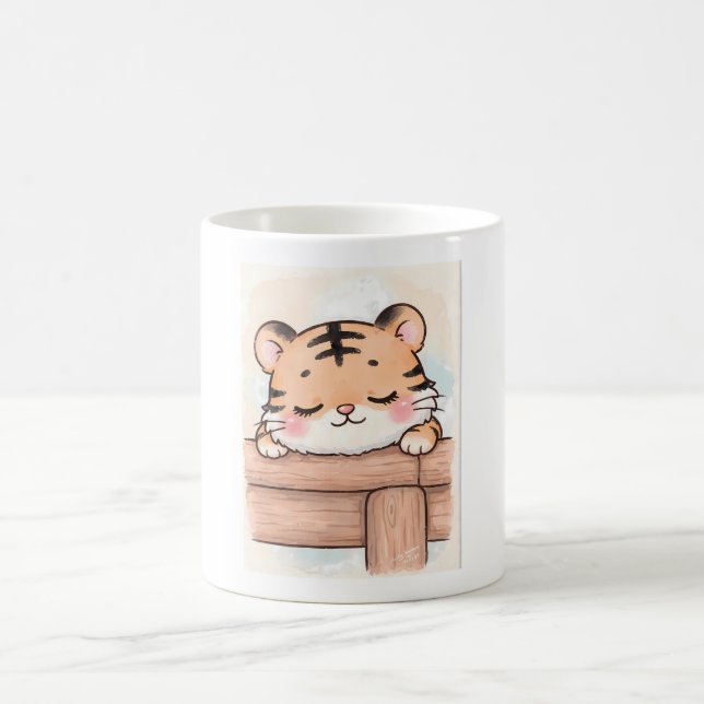 Kawaii Dormilón, Acuarela Tierna Kaffeetasse (Mittel)