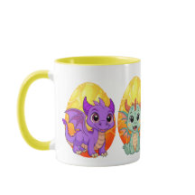 Kawaii-Drachen-Tasse