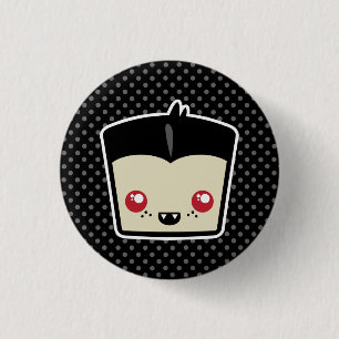 Kawaii Dracula Button