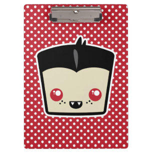 Kawaii Dracula Clip Board Klemmbrett