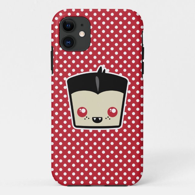 Kawaii Dracula iPhone Case (Rückseite)