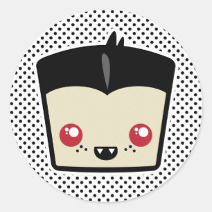 Kawaii Dracula Stickers